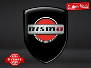 Nissan Stickers Résine Qualité Perso Badges Auto Supérieurs